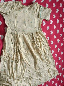 Embroidered Cotton Dress