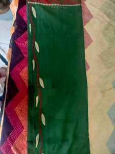 Very Rich Cotton With Embroidery Saree