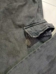 Grey Cargo Jeans