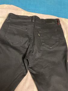Streachble Dark black Jeans