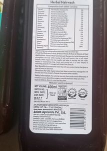 Mukti Gold Herbal Hairwash
