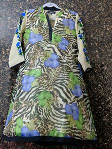 Floral Print Kurta