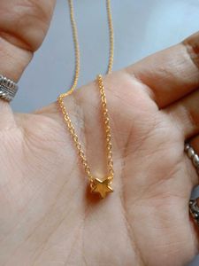 Golden Star Neck Chain