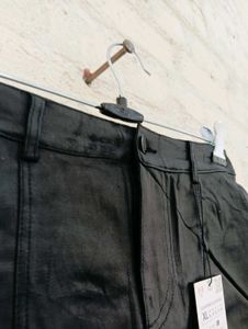 Zara Faux Leather Mini Skirt