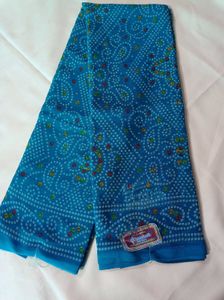 Stylish Bandhej Print Saree 😍