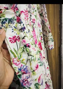 Flower print shirt