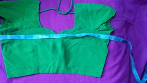 Parrot Green Saree