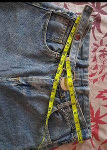 Ripped Wide Leg Jeans