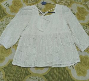 Eyelet Blouse