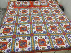 Elephant Print Bedsheet Set