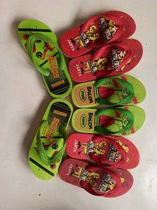 4 Pair Combo Hawaii Slipper Size 1 Or 2