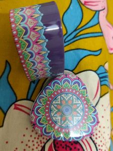 Colorful Heart-Shaped Decorative Tin Box