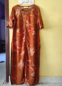 Floral Cotton Kurta 36-40 length 47