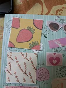 10 PINK AESTHETIC JOURNAL STICKERS