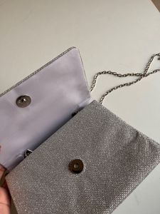 Silver Sling Bag