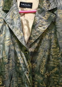 Stylish Patterned Blazer