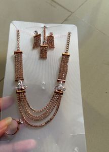 Rose Gold Jewelry Set🪞