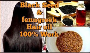 Ayurvedic Kalonji &amp; Fenugreek Hair Oil