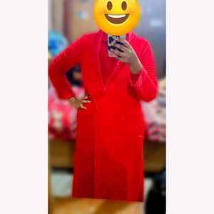 Trendy Woolen Gown