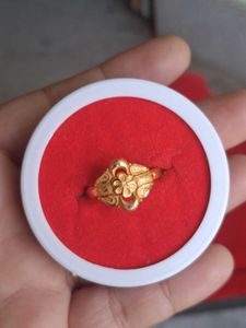 Gold Flower Ring 22crt