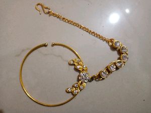 Golden Kundan Bridal Diomond Jewellery