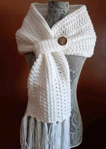 Elegant White Scarf