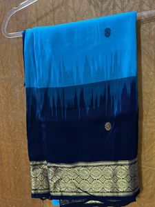 Blue Silk Saree