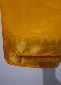 Yellow South Silk Saree