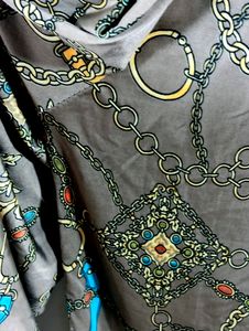 Vintage Chain Print Play Suit