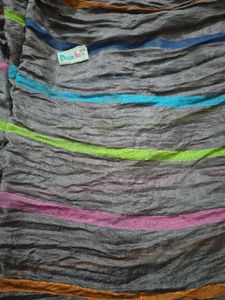 Dear Joy Striped Chunri