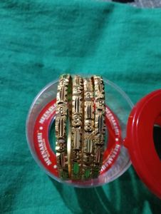Golden Bangle Set