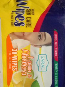 Alovera Face Wipes