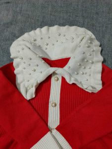 Winter Baby Girl Frock