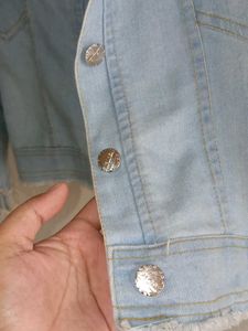 Sky Blue Women Jacket