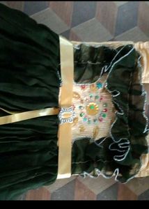 Dark Green Baby Doll Firok