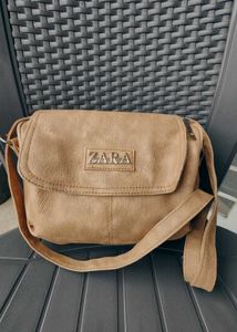 Brown Belt sling Bag -ZARA