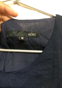 Mixxo Blue Short Sleeve Top