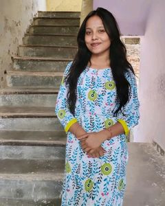 White & Green Kurta Pant Set