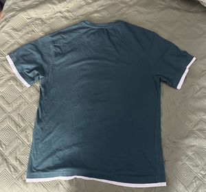Casual Boxy Tee With White Underlay