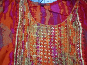 Ethnic Kurta And Pajama Set