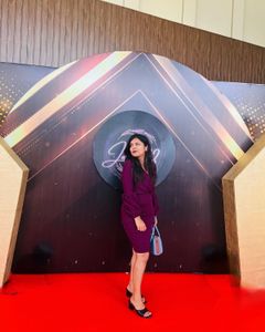 Stylish Purple Bodycon Dress