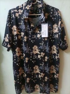 Floral Print Casual Shirt