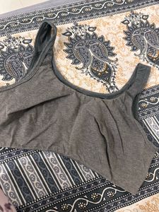 Grey Sports Bra