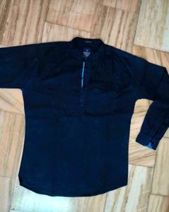 Solid Casual Slim Fit Short Kurta
