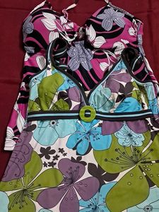 combo  Of  Floral  Top  come swimwear
