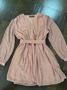 Chic Wrap Mini Dress