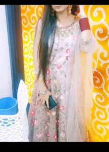 Ethnic Floral Gown
