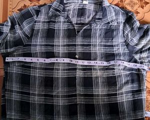 Korean Western Checked Top