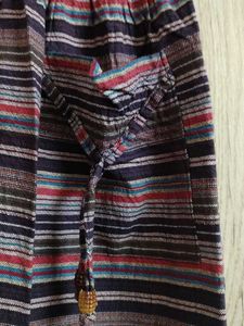 Striped Boho Jumpsuit