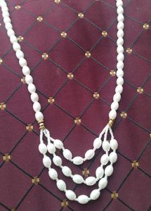 White Necklace🤍✨For Girls